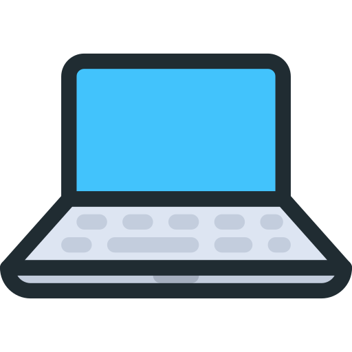 Laptop Generic Outline Color icon