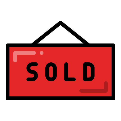 Sold Generic Outline Color icon