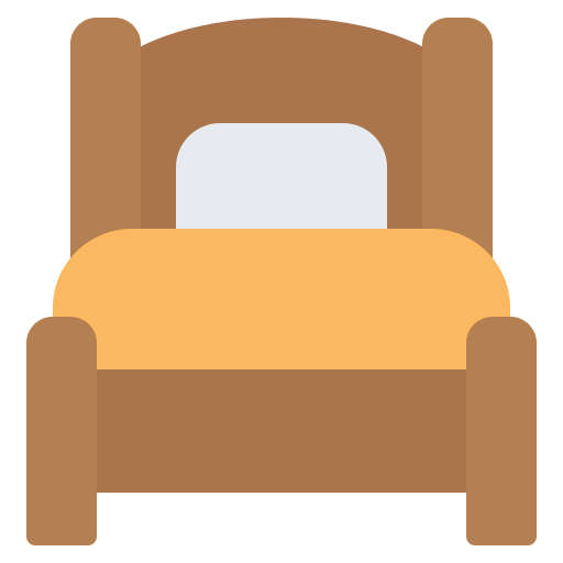 einzelbett Generic Flat icon