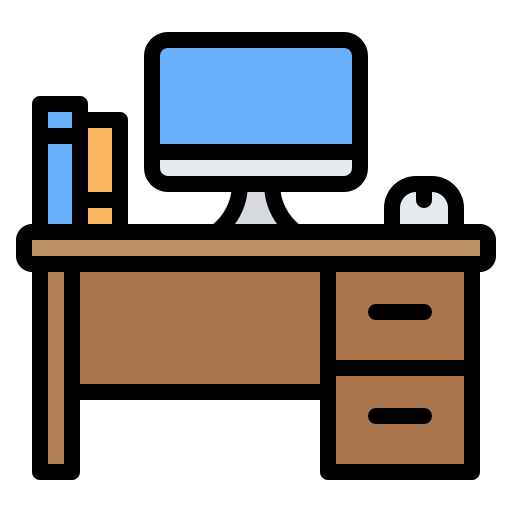escritorio Generic Outline Color icono