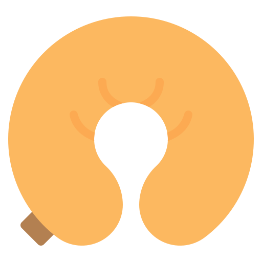 Neck pillow Generic Flat icon