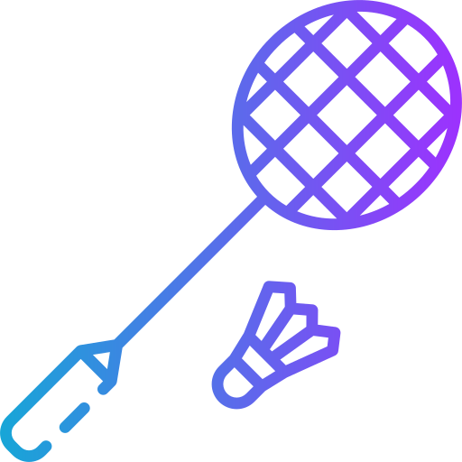 badminton Generic Gradient Ícone