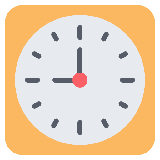 Wall clock Generic Flat icon