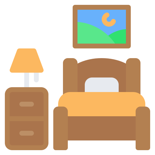 schlafzimmer Generic Flat icon