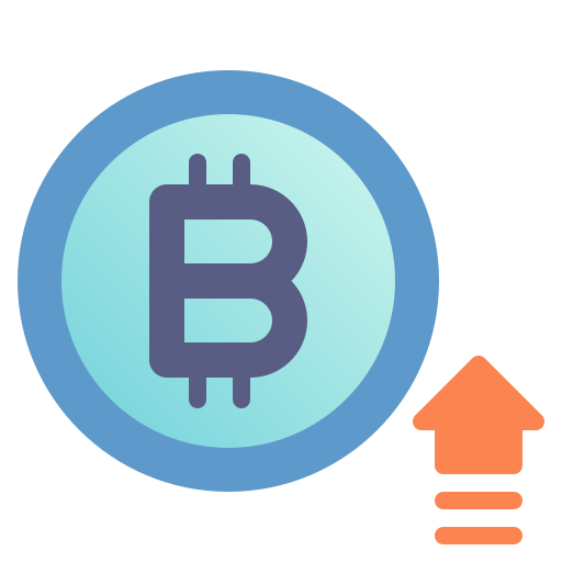 bitcoin Fatima Flat icoon