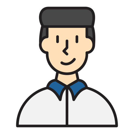 Man Generic Outline Color icon