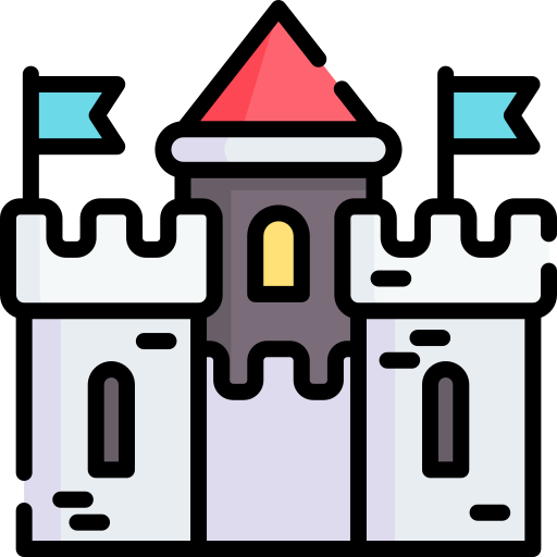 Castle Special Lineal color icon