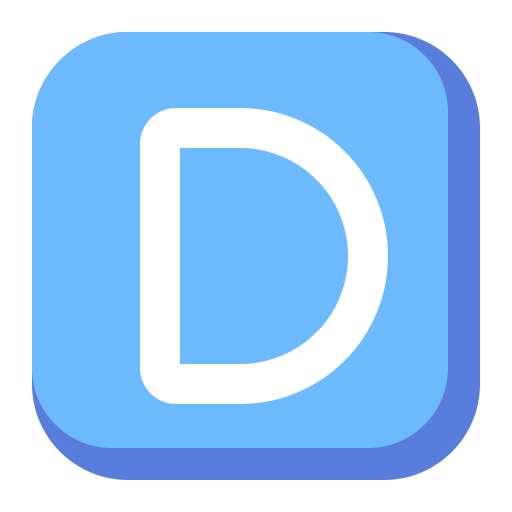 Letter d Generic Flat icon