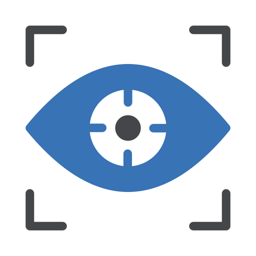 visión Generic Blue icono