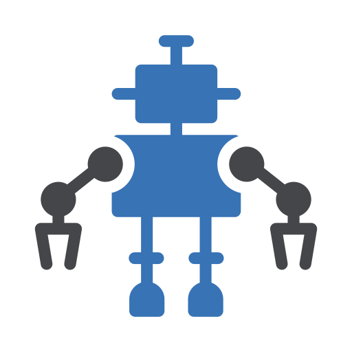 robótica Generic Blue icono