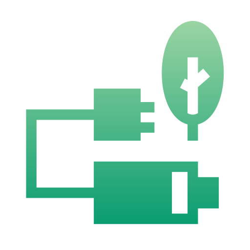 batteria eco Generic Flat Gradient icona
