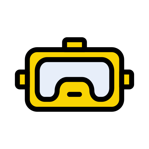 vr-glas Vector Stall Lineal Color icon