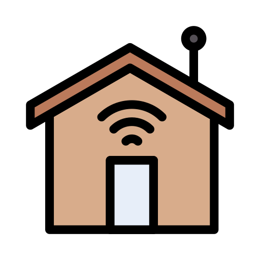 wlan-signal Vector Stall Lineal Color icon