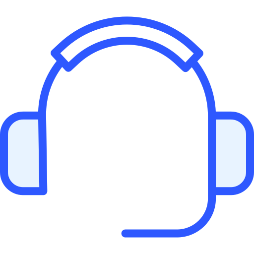 headset Generic Blue icon