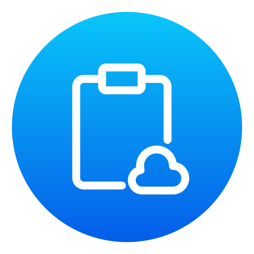 Cloud computing Generic Flat Gradient icon