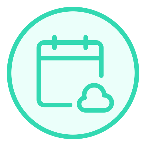 cloud computing Generic Outline Color icon