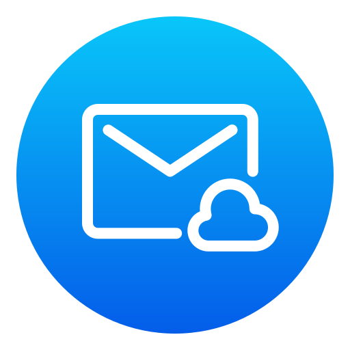 messaggistica cloud Generic Flat Gradient icona