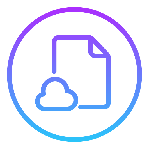 cloud computing Generic Gradient icon