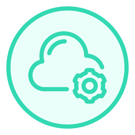 cloud-dienst Generic Outline Color icon