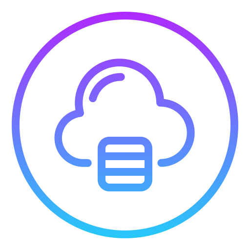 cloud-server Generic Gradient icoon