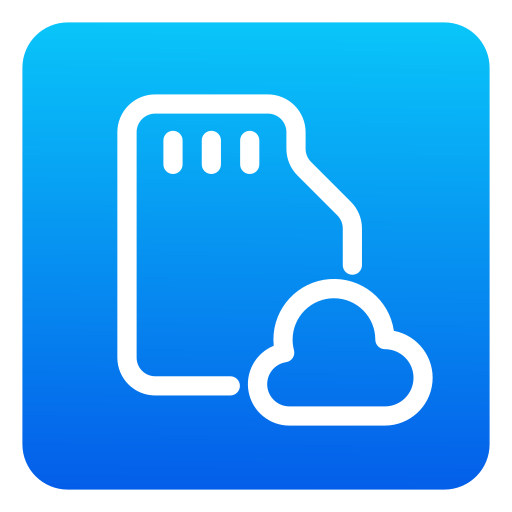 cloud opslag Generic Flat Gradient icoon