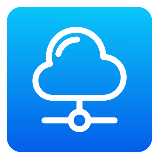 cloud computing Generic Flat Gradient Icône
