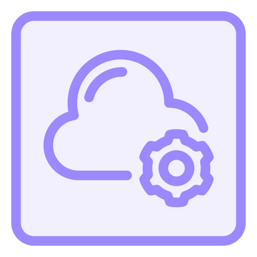 servicio de almacenamiento en la nube Generic Outline Color icono