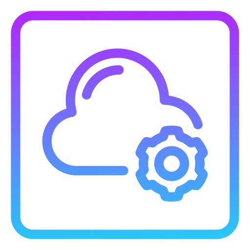 servizio cloud Generic Gradient icona