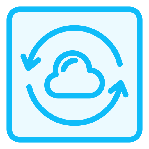 cloud-synchronisierung Generic Outline Color icon