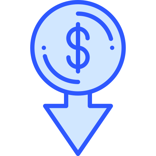 dinero Generic Blue icono