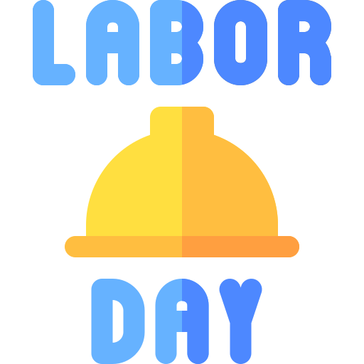 Labor day Basic Rounded Flat icon