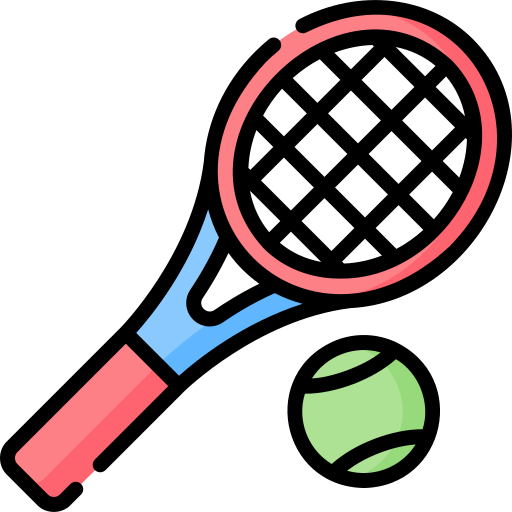 테니스 라켓 Special Lineal color icon