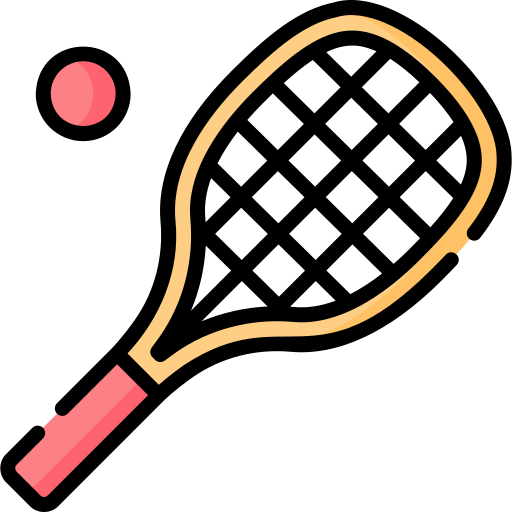 rakieta tenisowa Special Lineal color ikona