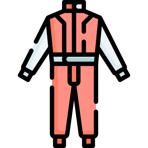 Race suit Special Lineal color icon