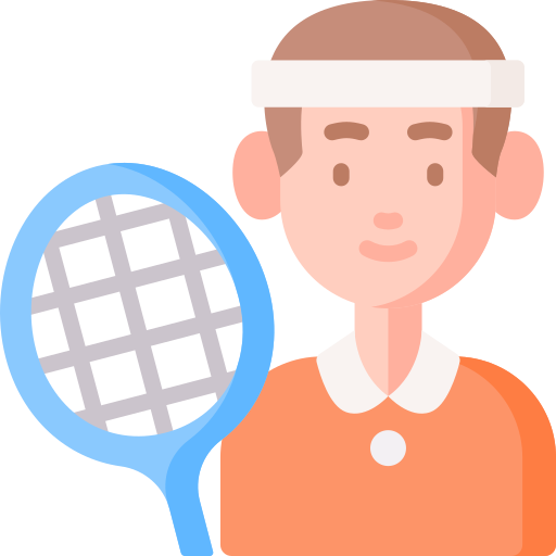 テニス選手 Special Flat icon