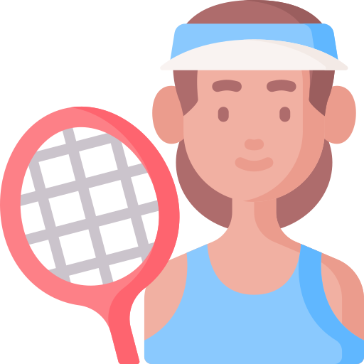 Теннисист Special Flat иконка