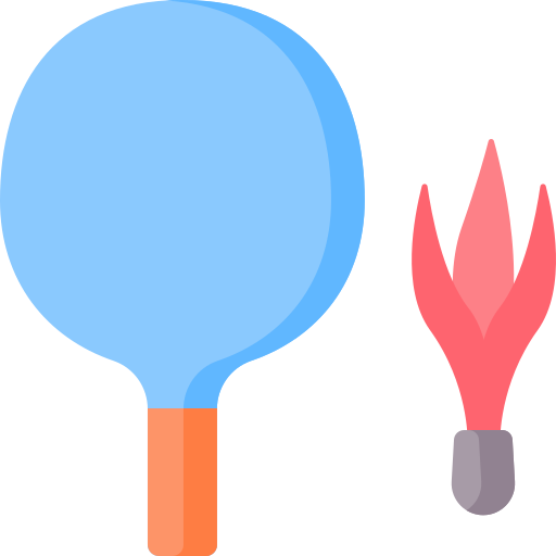 badminton Special Flat Ícone