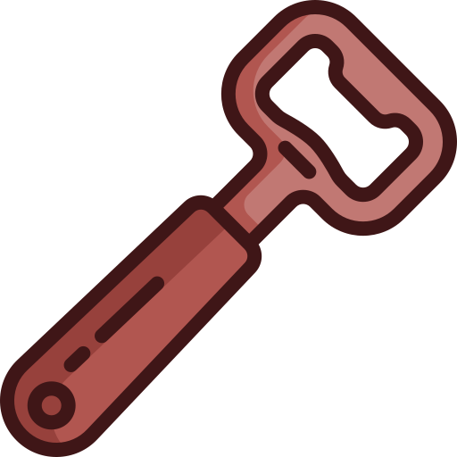 Bottle opener Generic Outline Color icon