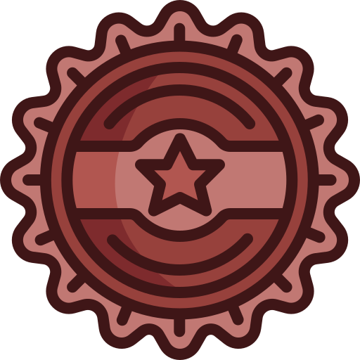 Beer cap Generic Outline Color icon