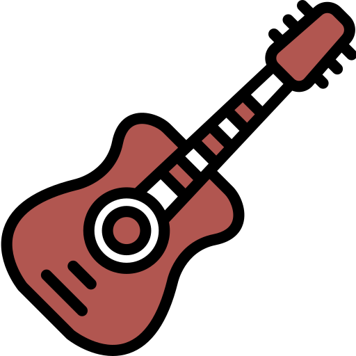 Guitar Generic Fill & Lineal icon