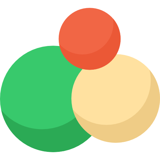 Venn diagram Special Flat icon
