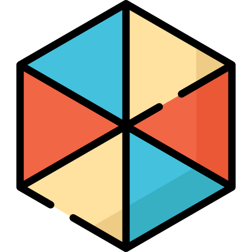 六角形 Special Lineal color icon