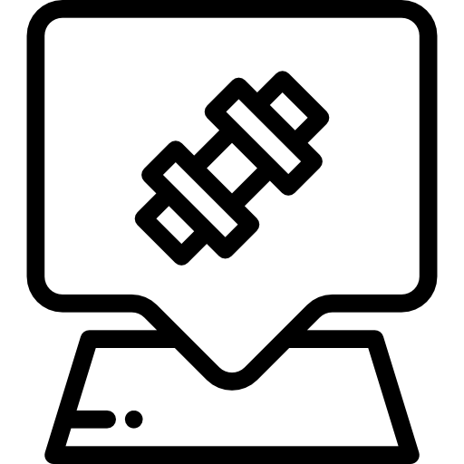 marcador de posición Detailed Rounded Lineal icono