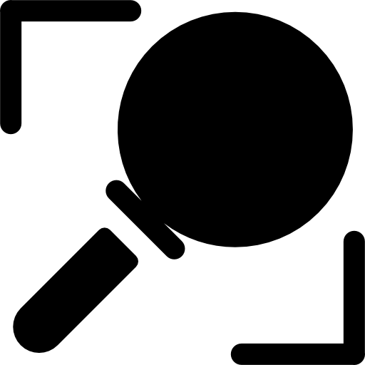 루페 Basic Rounded Filled icon