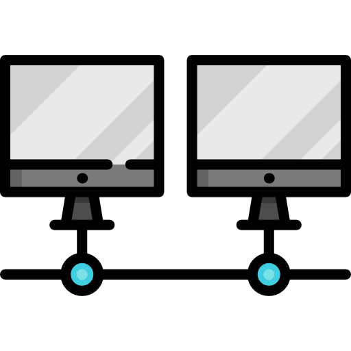 컴퓨터 모니터 Special Lineal color icon
