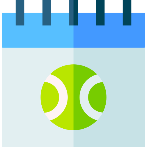 Calendar Basic Straight Flat icon