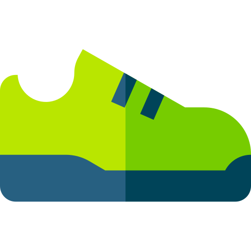 schoenen Basic Straight Flat icoon