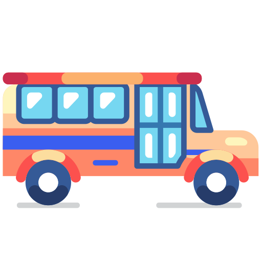 School bus Generic Flat icon