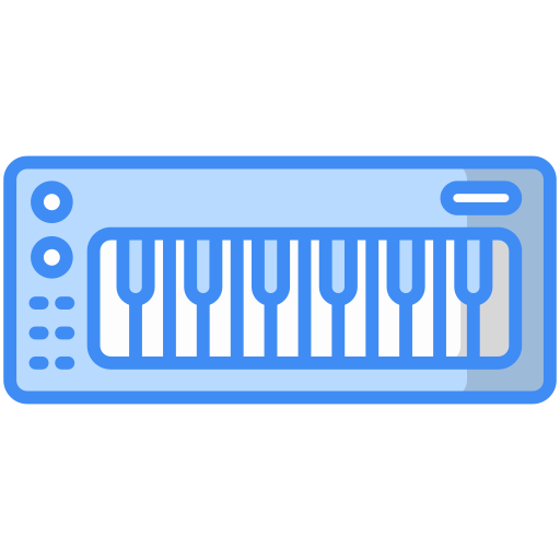 elektronische sleutel Generic Blue icoon