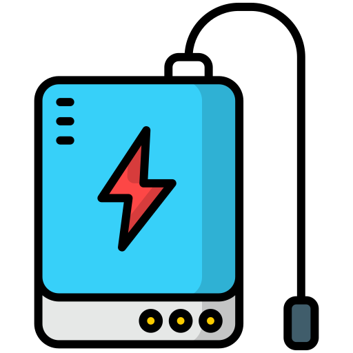 Power bank Generic Outline Color icon